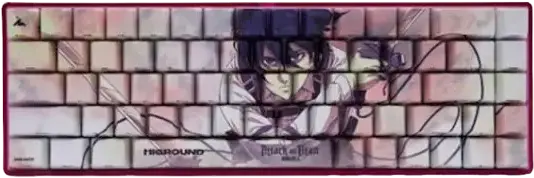 Higround x Aot2 Mikasa Base 65 Keyboard